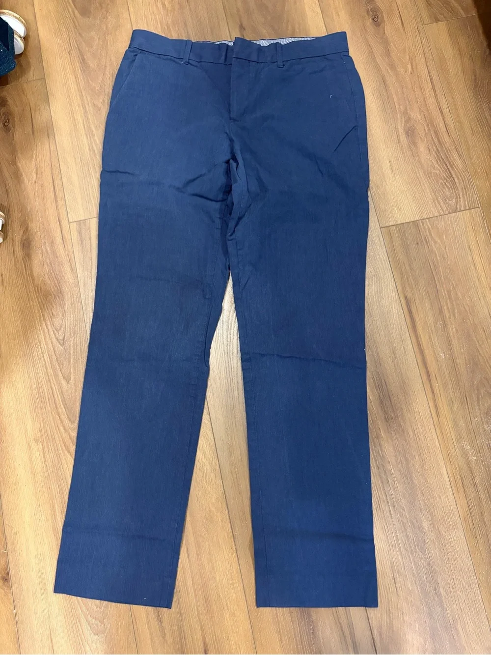 Gap Khakis Tailored Slim Fit Navy Dress Pants 31x32